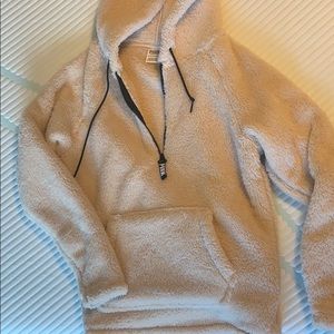 Sherpa hoodie XS